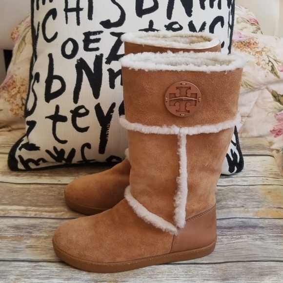 Tory Burch Shoes - TORY BURCH Sheepskin Boots